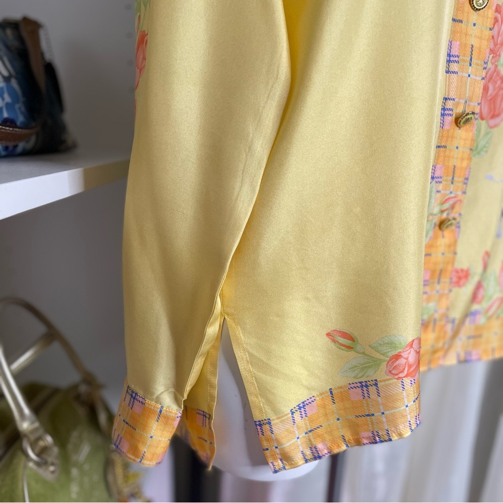 Silk Button Down - image 7